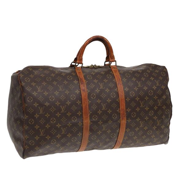 LOUIS VUITTON Monogram Keepall 60 Boston Bag M41422 - Picture 1 of 16
